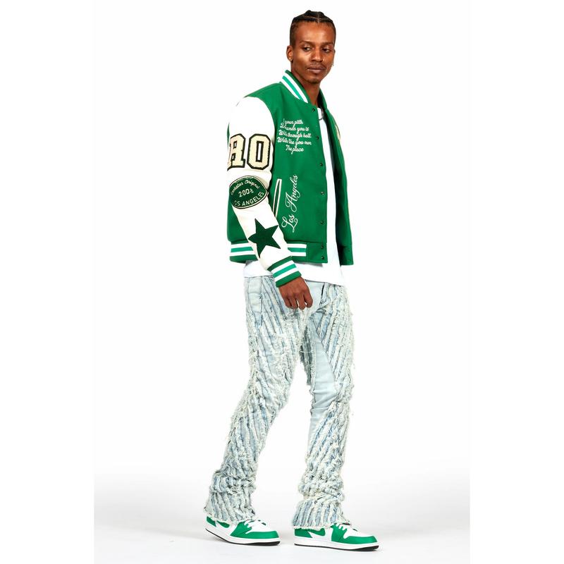 Balser Green Varsity Jacket