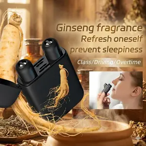【Buy 1 Take 1】Instant Wake Up Nasal Inhaler - Double Nozzle Design for Powerful Refreshment - Relieves Fatigue & Motion Sickness (Jasmine & Multi-Scent) stick