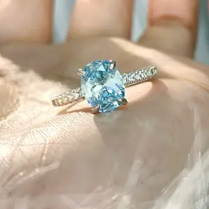 Aquamarine Ring - Mermaid’s Tear