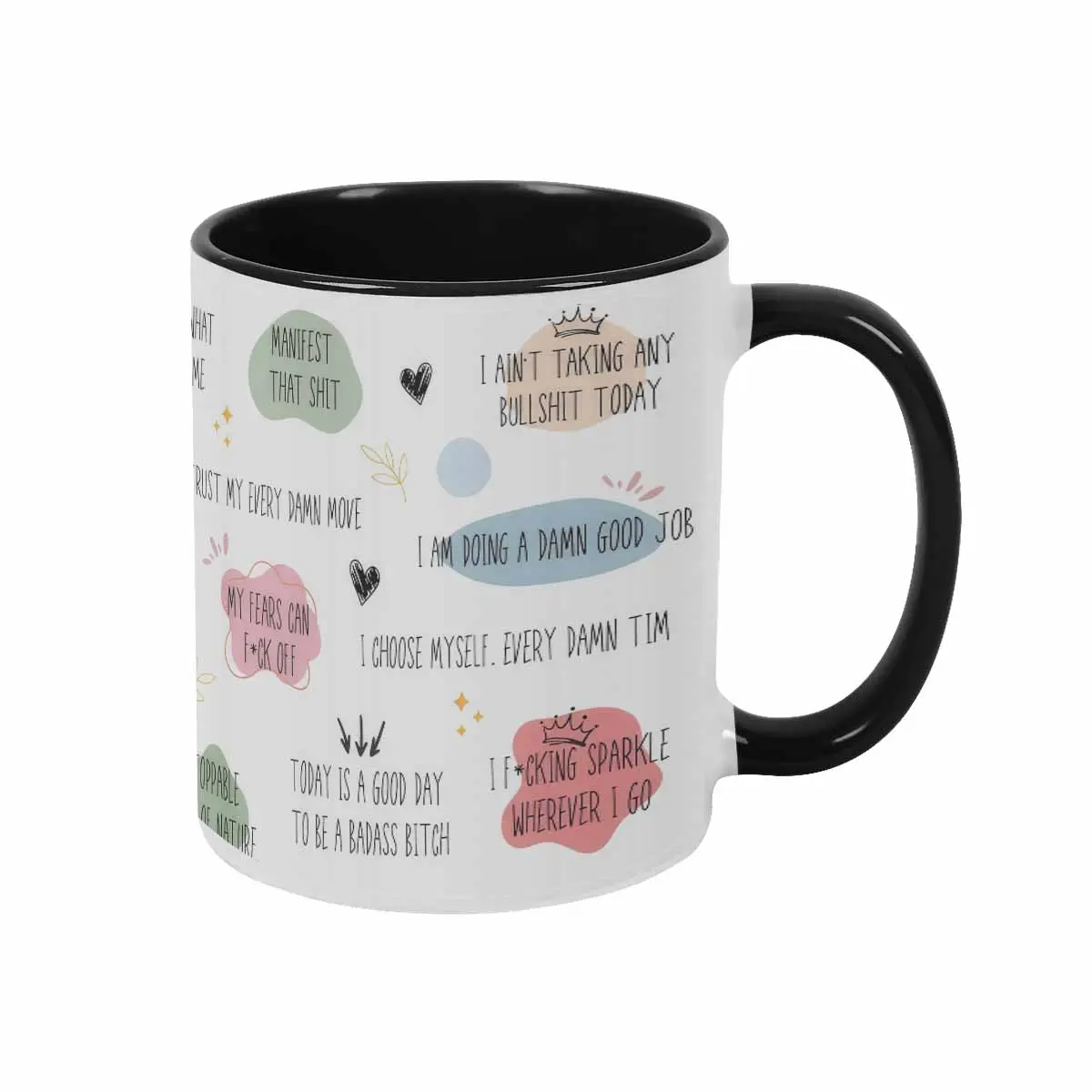 Sophia’s Empowering Feminist Quote Ceramic Coffee Mug (11oz/15oz) - Bold Attitude, Confidence Boost, Reusable, Washable, Halloween Cup, Office Motivation, Birthday Gift, Reuse