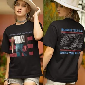 Vintage Bruce Springsteen Unisex T-shirt, Sweatshirt Bruce Springsteen, Bruce Springsteen Tshirt, Bruce Springsteen Tour 2025