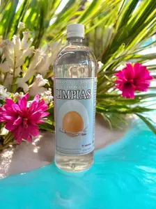 LIMPIAS Bano y Despojo Limpias Bath Wash Unisex Cleansing Solution for Energy Purification Spiritual Cleansing Rituals Body Care Lemon Herbal Cleanser