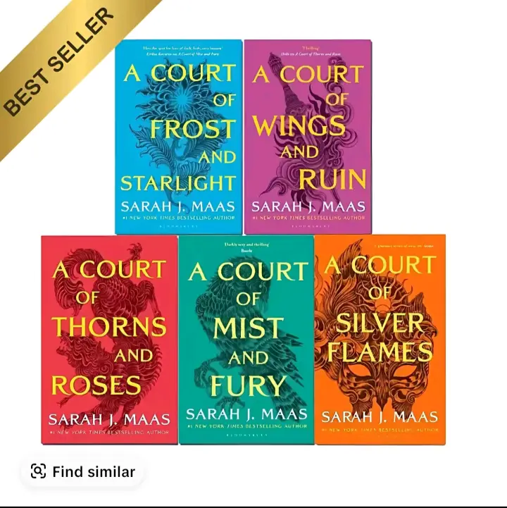 Sarah J. Maas 5 Books Collection Set A Court of Thorns and Roses Series