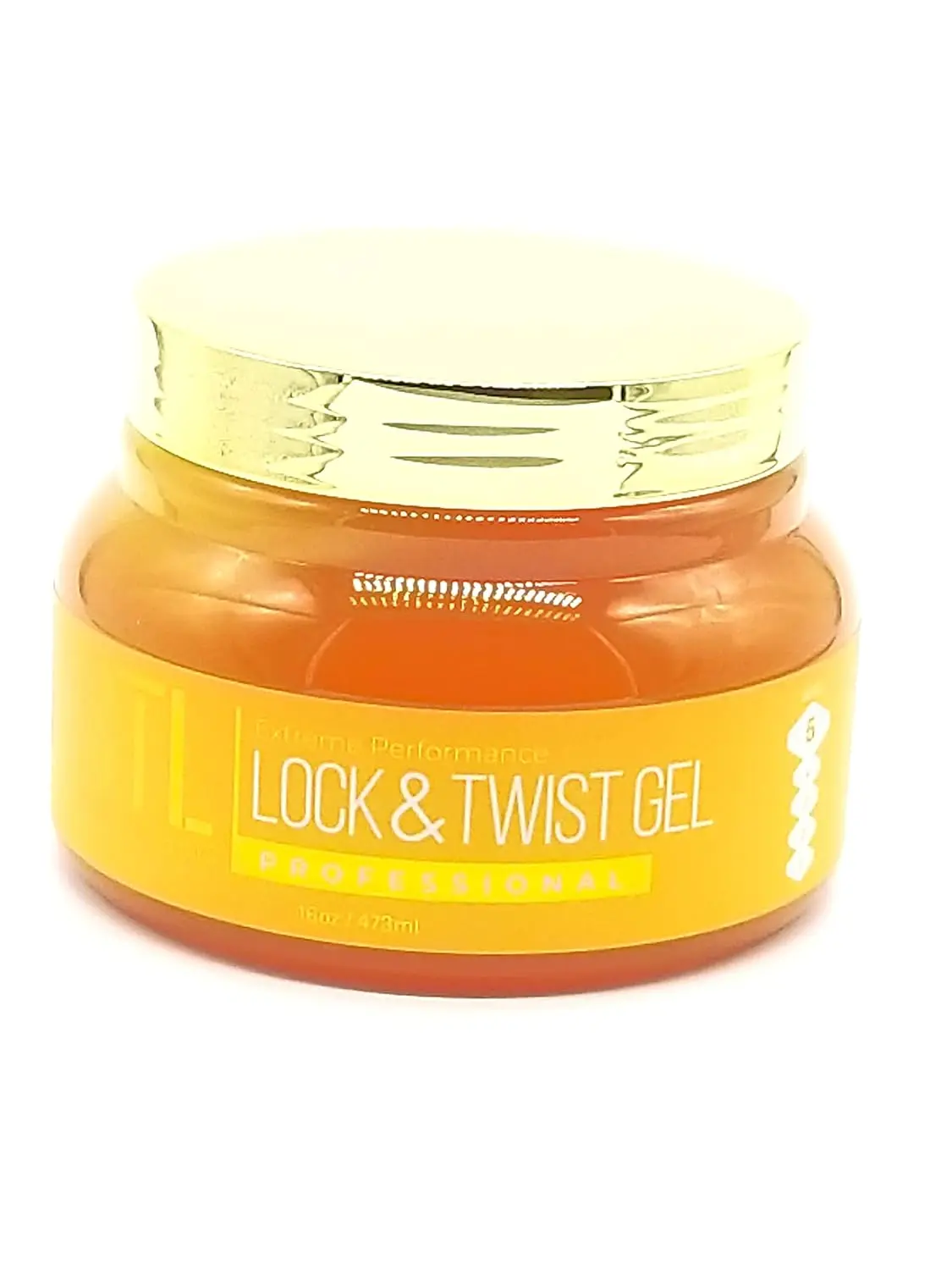 BTL Lock & Twist Gel, Maximum Strength Haircare for Locs, Twists, Braids & Edges, No Residue Formula, 16 fl oz