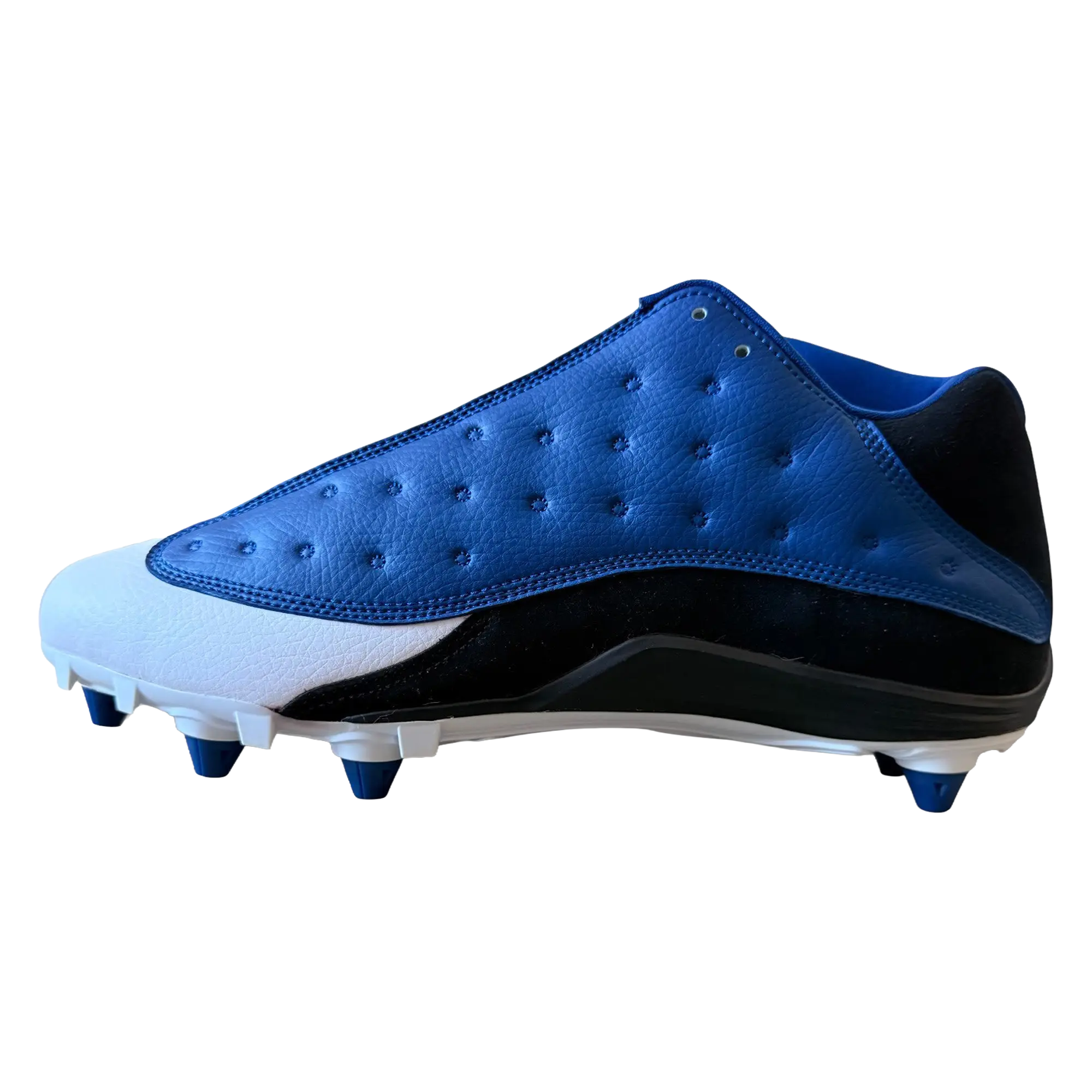 Jordan 13 Low Detachable Cleats "Blue / Black-White" FA17 MNJDSP 727 M2