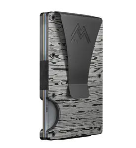 Minimalist Wallet for Men - Slim RFID Wallet I Scratch Resistant, Credit Card Holder & Money Clip, Easily Removable Money & Cards, Mens Wallets men wallet