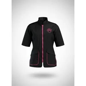 Contrast Jacket with Paw