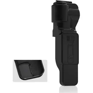Pocket 3 Protective Cover Case, Gimbal Lens Cap Screen Protector for   Pocket 3 Creator Combo Accessories (Black)