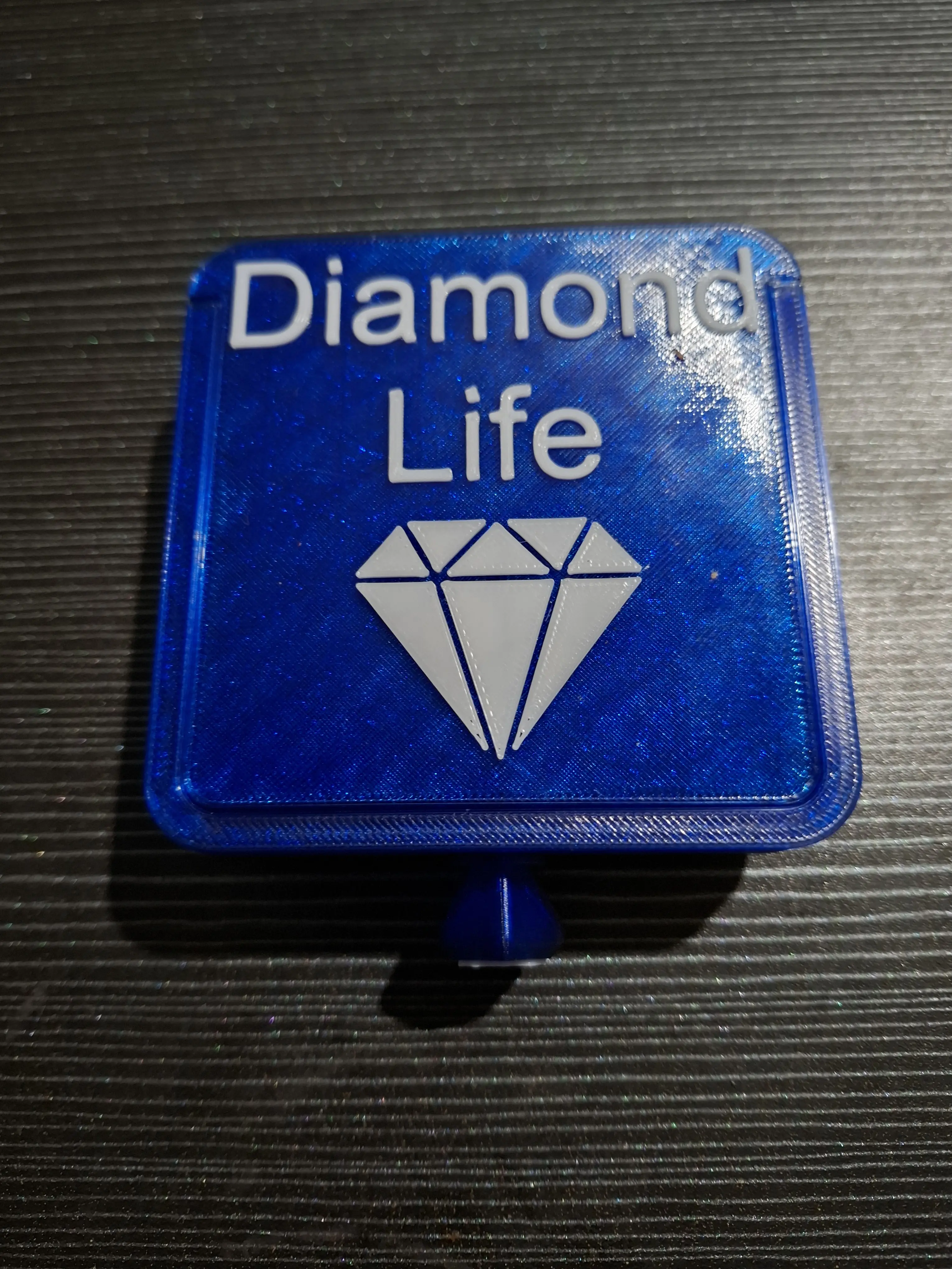 Stackable diamond art tray