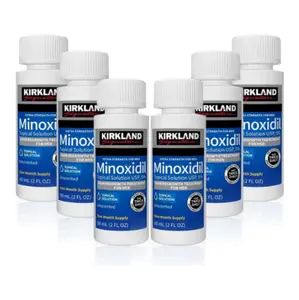 Kirkland's 6 Month Hair Growth Supply withDerma Roller 1PCS