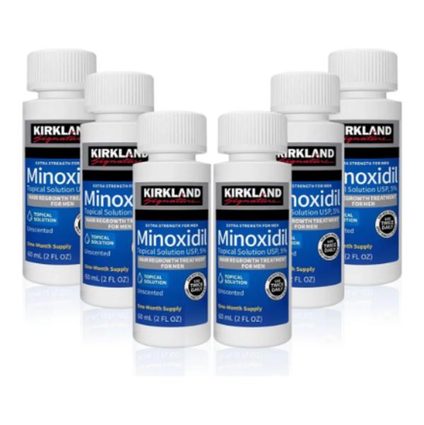 Kirkland's 6 Month Hair Growth Supply withDerma Roller 1PCS