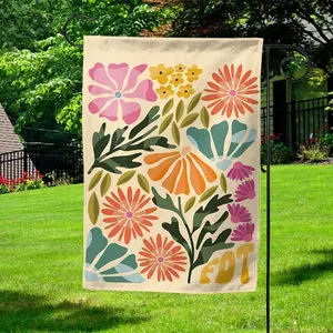 Fdt Anti Tr^mp Kamala Harris Garden Flag No Tr^mp Vote 2026 Fdt Funny Sarcasm Election 2026 Garden Flag Unwy03