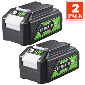 2 Pack 6.0Ah 24V Lithium-ion Battery Replacement for Greenworks 29842 29852 LB24A020 Compatible with 20352 22232 2508302 BAG709 BAG710 Trimmer Weed Blower 6000mAh
