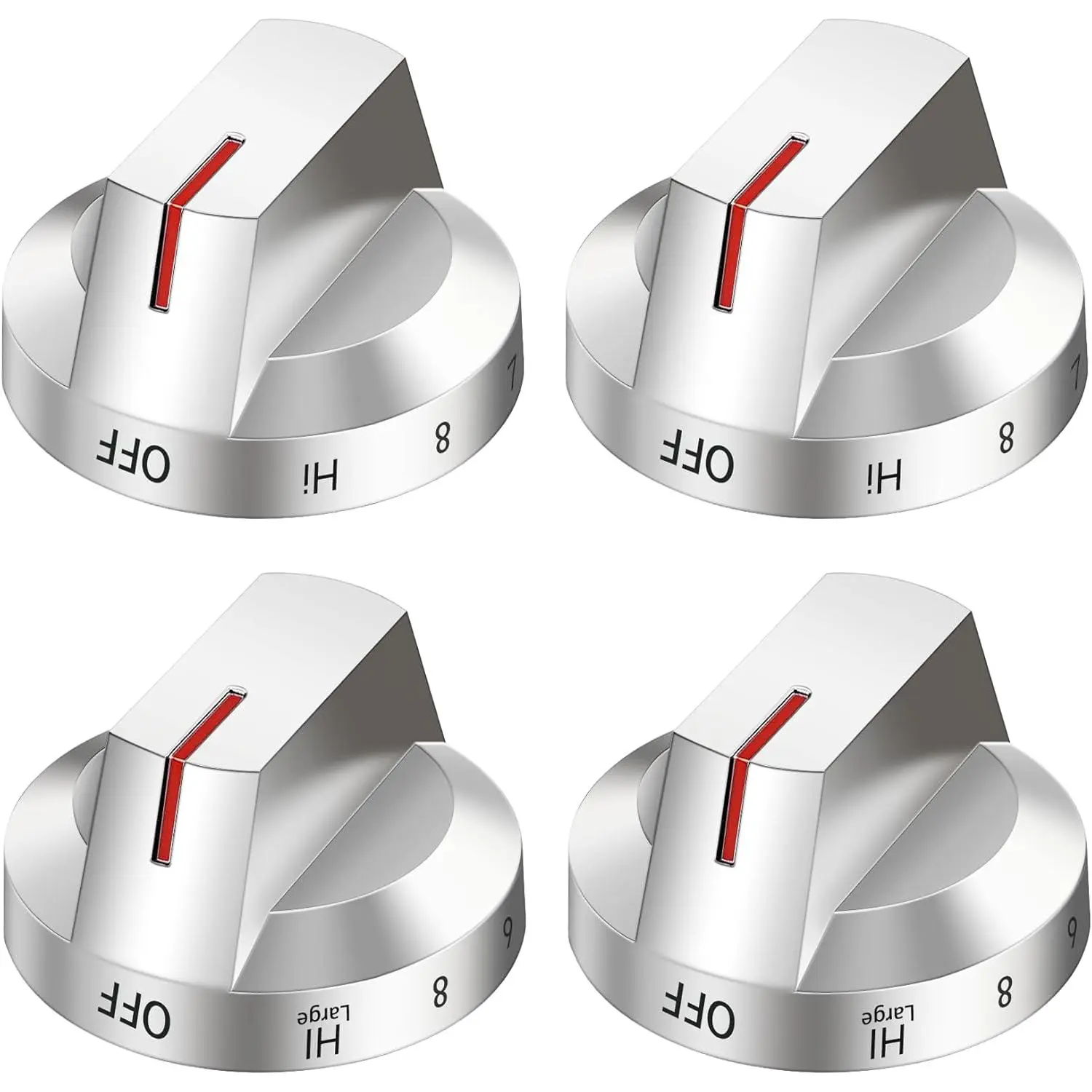 DG94-03500A/Z for  Electric Stove Knob Replacement, DG94-03500V DG94-03500W Knobs Compatible with Samung Electric Range NE63T8111SS/ NE63T8311SS/ NE63T8751SS/