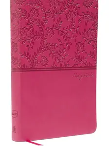NKJV Value Thinline Gift Bible - Pink Leathersoft, Red Lettering, Comfort Print, New King James Version Imitation Leather
