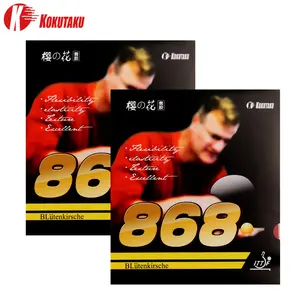 2 Pack Kotakatu Professional Sport Table Tennis Rubber Sheets, 2.2mm Thickness, High Adhesion & Elasticity, Durable & Stable