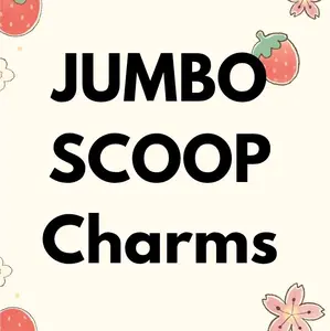 Jumbo Scoop Charms - choose on live