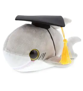 PLUSH GRADUATION - BIG EYE 6" PLUSH - SHARK