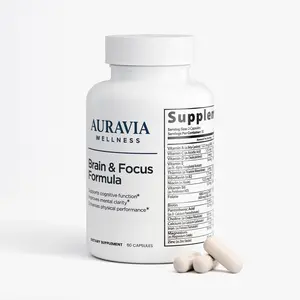 Auravia Wellness Brain & Focus Formula Supplement