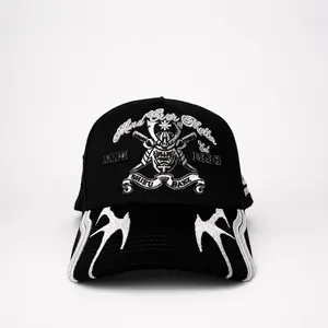 Báez x Shifu "Mind Over Matter" - Black Snapback - Premium Streetwear Baseball Cap for Men & Women, Adjustable