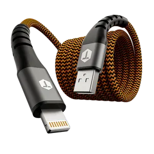 ToughTested 6 ft Lightning Durable Braided Cable