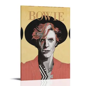 David-bowie (4) Poster Posters Music Album Cover Posters Canvas Wall Art High-Resolution Vintage Band & Artist Prints for Room