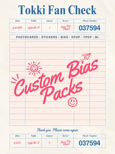 CUSTOM BIAS PACK | Photos, Stickers | Nour Pop Planet