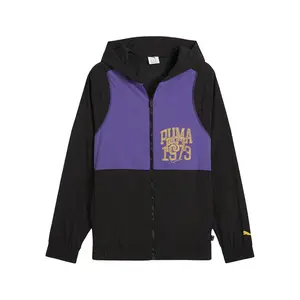PUMA Mens Rival Rage Jacket Basketball Athletic Outerwear Casual - Black