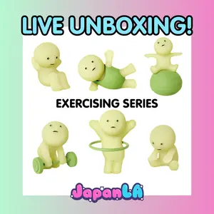 LIVE UNBOXING - Smiski Exercising Series Blind Box - (1 Sealed Blind Box, 1 Figure)