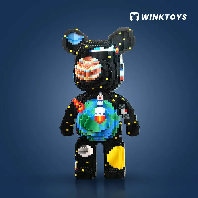 Bear Building Block,Winktoys building block,Bear Toys,Birthday Gift,Educational,Boy,Girl,Trend Decoration,Cool Gifts,Brick,Family Bonding,Black Friday,Christmas,Valentine’s Day 4
