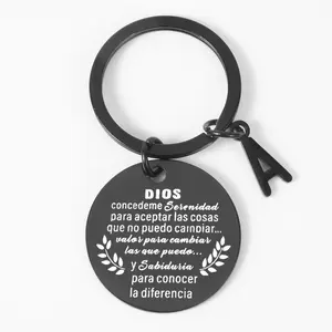 Spanish Inspirational Gifts Keyring Motivational Keychain Birthday Christmas Gifts