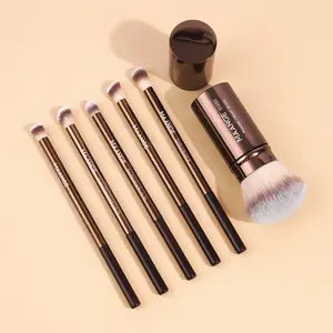 Maange 6-Piece Makeup Brush Set, Blush Brush, Powder Brush, Eyeshadow Brush, Concealer Brush, Makeup Tools, Professional Beauty Essentials