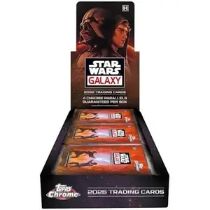 2025 Topps Star Wars Galaxy Hobby Pack (1) Sealed Pack From A Full Box
