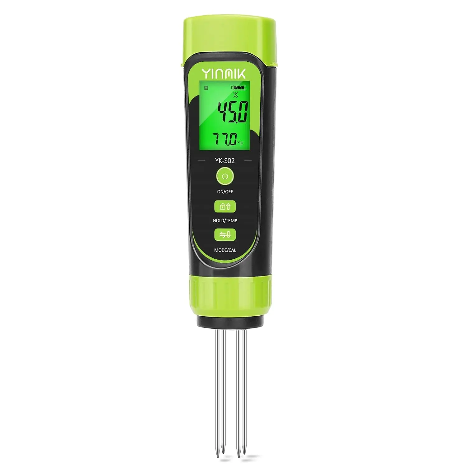 Digital Soil  Meter,Direct Soil EC Meter,3 in 1 Soil Hygrometer EC Indoor  Soil  Meter for Water,House , Hygrometer for Gardeners,Composters,Farmers,