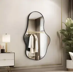 Cloud-Shaped Asymmetrical Wall Mirror
