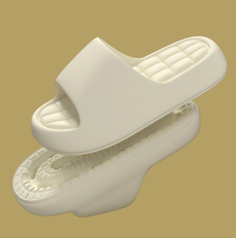 Couples’ slides Cloud Cushion Platform Slides | Thick sole non-slip EVA slippers for women and men