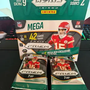 2025 Prizm Mega Box Trading Card Packs