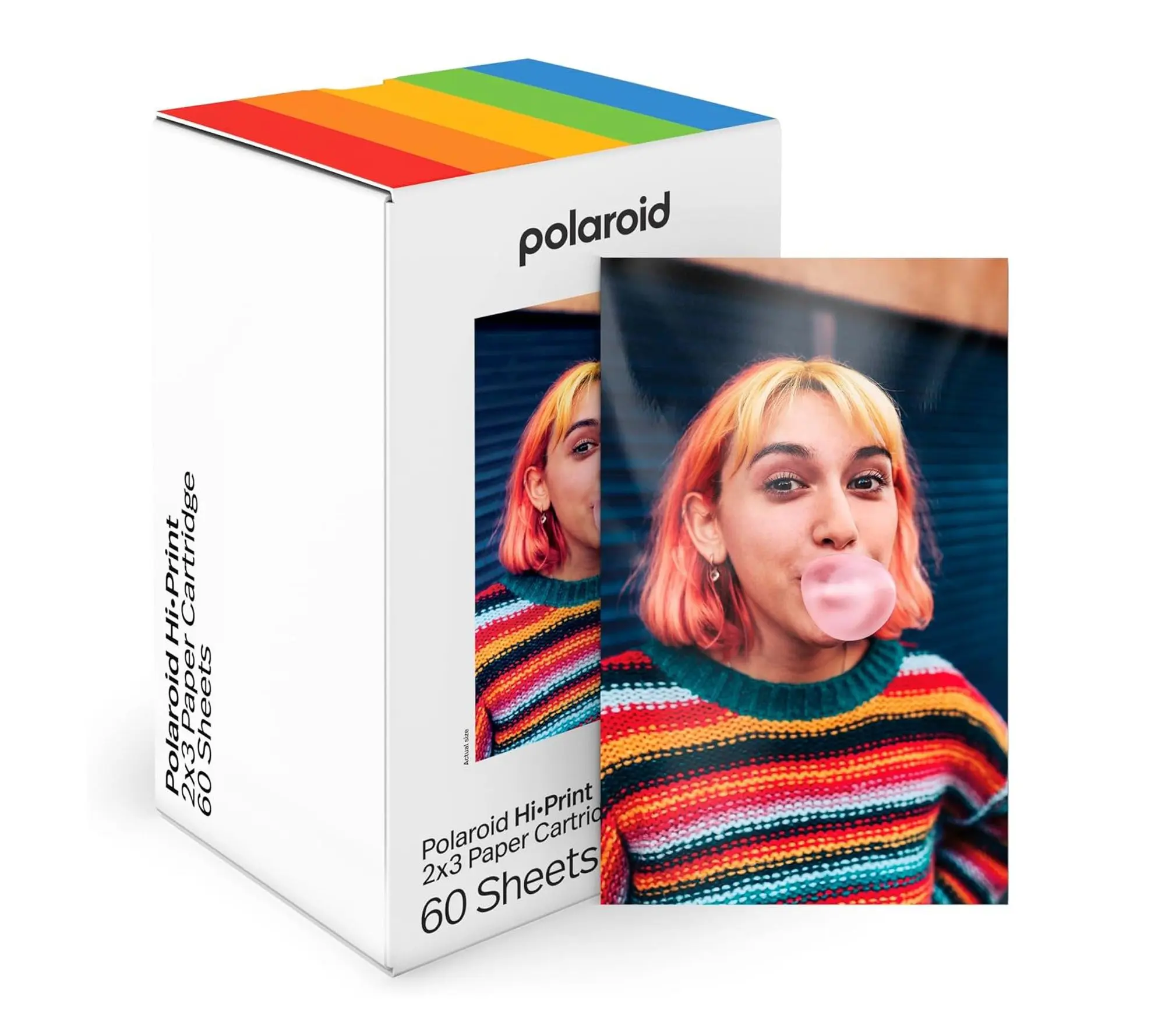 Polaroid Hi-Print 2x3 Photo Paper Cartridge, 60 Photos