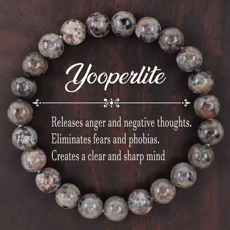 Healing Crystal Bracelet, Release Anger Fear Phobias, Clear Negative Thoughts, Mind Clarity, Mental Clarity Emotion Balance Stone, Anxiety Relief Jewelry, Emotional Balance, Crystal Inspired, Anxiety Soothing Bracelet