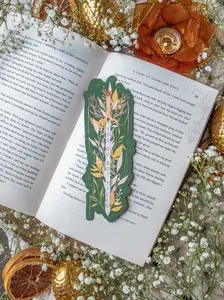 Throne of Glass You Do Not Yield Sword Bookmark for Fantasy and Romantasy Booktok Readers