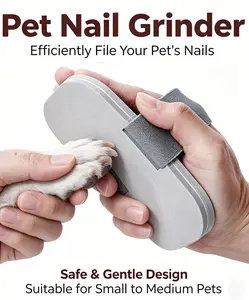 SEAMIND：Dog Nail File Scratch Square for Dogs - Stress-Free Scratch Pad, Prevents Furniture Damage from Sharp Nails, At-Home Claw Trimmer & Grinder Alternative, Pet Nail Care (1pc)