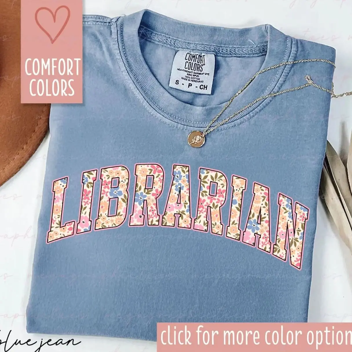 Comfort Colors Librarian Shirt, Book  Lover Tee, Librarian Gift, Back to School Library Tee 003758 YNZ