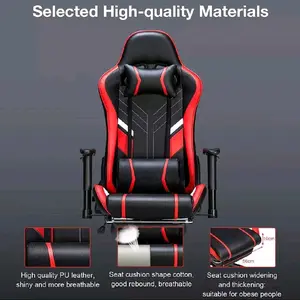GC-RC03 Massage Gaming Chair 7-Point Adjustable Seat Height Ergonomic Office Cha