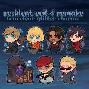 Resident Evil 4 Acrylic Keychains , Great For Daily Use Or As Thoughtful Little Gifts For Your Friends And Yourself