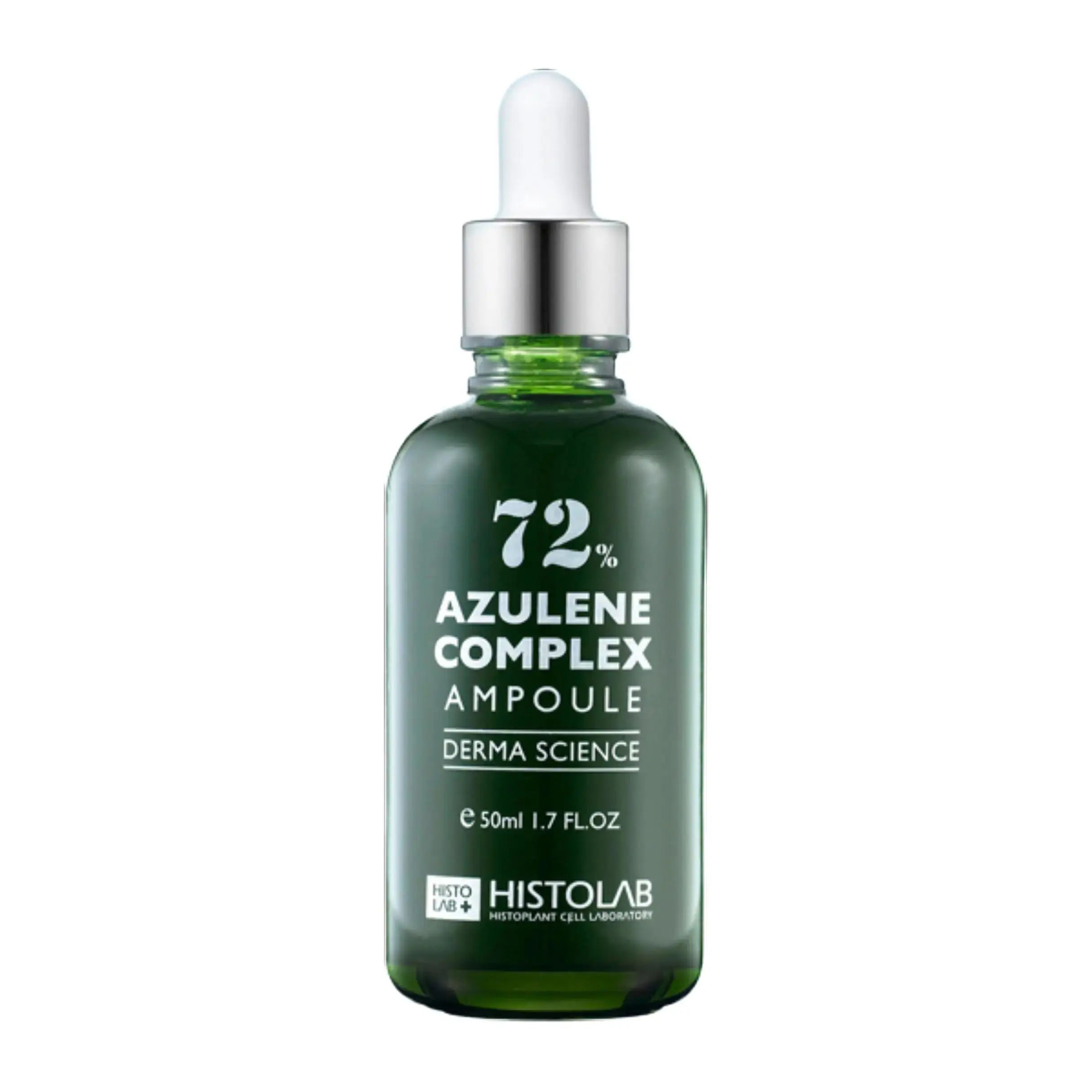 Histolab 72% Azulene Complex Ampoule 50ml- Skincare Facial Serum for Soothing and Clarifying with Ingredients Including Azulene Complex, BHA and Tea Tree Oil | Paraben Free Calming Intensive