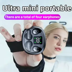 Wireless sleep earphones,Bluetooth gaming earphones,2-in-1 function earphones,touch operation,high-definition sound quality,comfortable to wear,digital screen display,compatible with iOS and Android,suitable for sleep,gaming,calling,and work classroom use