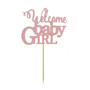 Welcome Baby Cake Topper