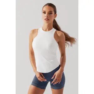 Not Your Typical Tank (Built-in Bra) - White