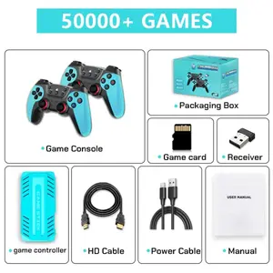U36 Wireless Game Stick S905 4K HDMI TV Gaming Console 128G Portable Home Entertainment