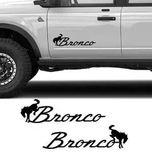 Car Sticker Classic Spirit Side Decal Compatible With Ford Bronco